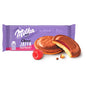 Milka Choco Jaffa Biszkopty z galaretką o smaku malinowym oblewane czekoladą mleczną 147 g