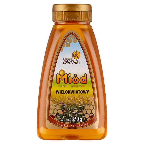 Sądecki Bartnik Miód pszczeli nektarowy wielokwiatowy 370 g