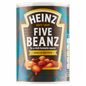 HEINZ Five Beanz - 5 rodzajów fasoli w sosie pomidorowym 415g