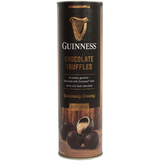 Guinness tuba trufle w czekoladzie deserowej