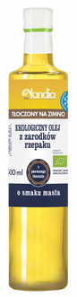 Eko olej rzepakowy o smaku masła- złoto polskie