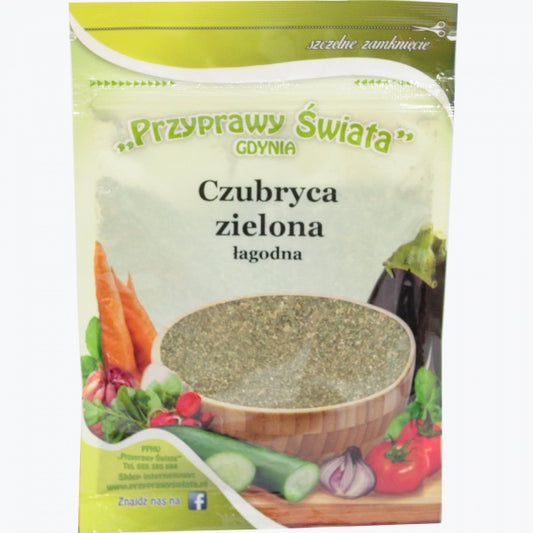 Czubryca zielona